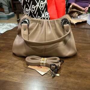 KAIDIFEINIROO Soft Leather Large Capacity Shoulder Crossbody Bag